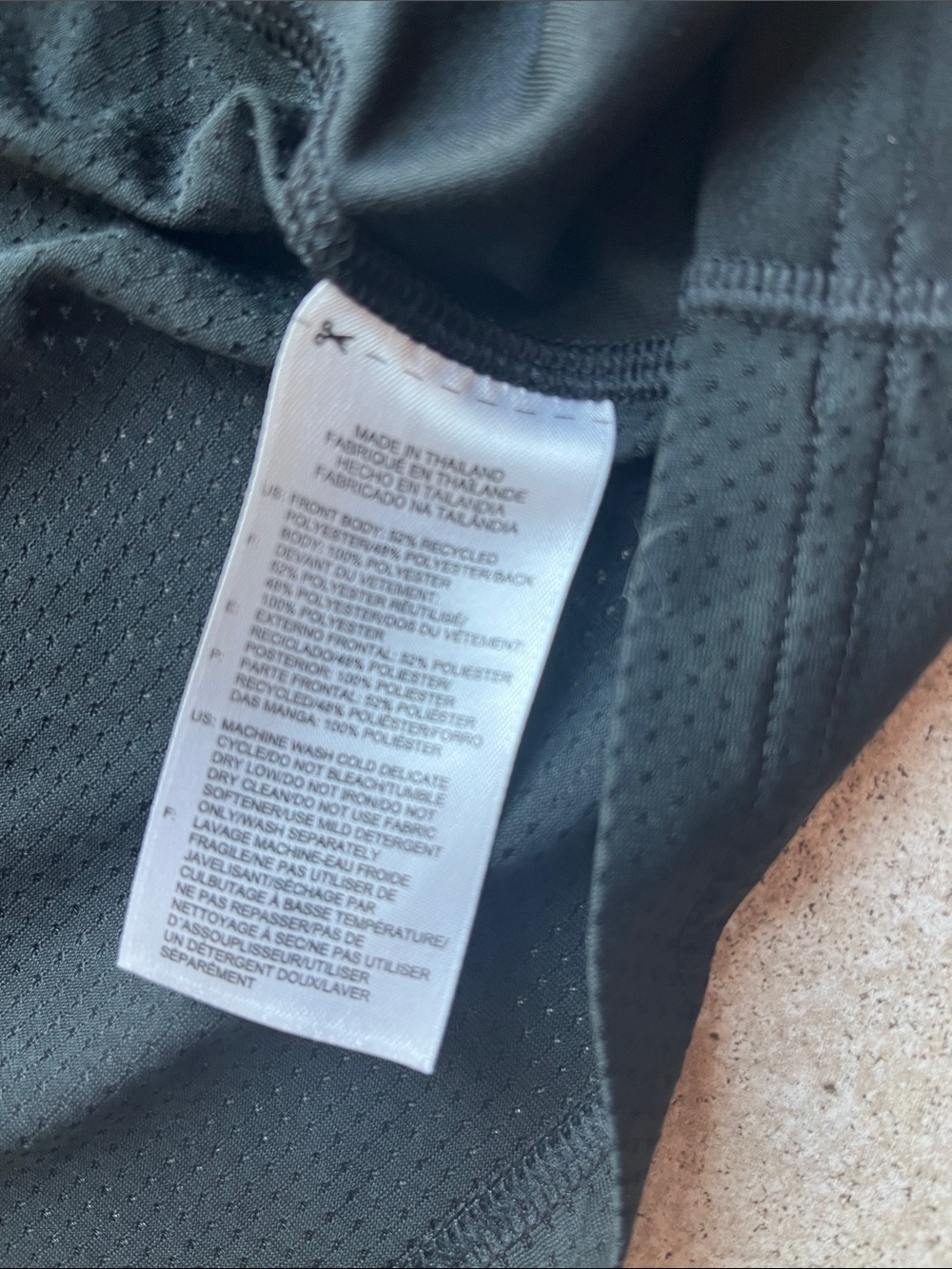 Reebok Black Racerback Performance Tank - Picture 4 of 7